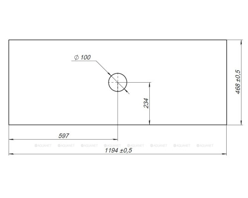 Столешница Allen Brau Fantasy 120 1.11011.G графит
