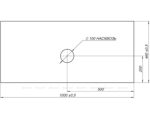Столешница Allen Brau Infinity 100 1.21012.AL альба