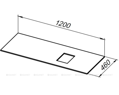 Столешница Allen Brau Infinity 120 1.21014.G R графит