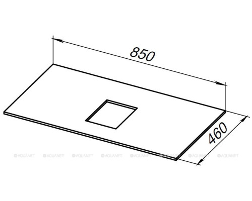 Столешница Allen Brau Infinity 85 1.21011.B бежевый