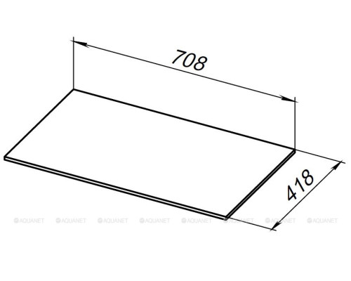Столешница Allen Brau Liberty 75 1.330011.B бежевый