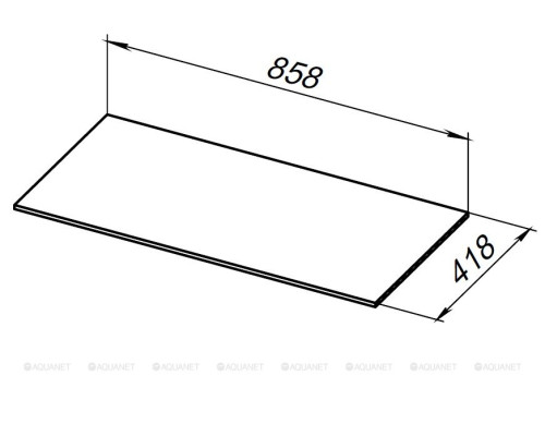 Столешница Allen Brau Liberty 90 1.330012.M мрамор