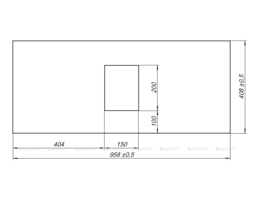 Столешница Allen Brau Priority 100 1.31011.DG-S пепел структ