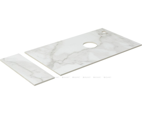 Столешница Aquanet Nova Lite Loft 75 R АВ01 мрамор