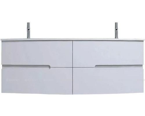 Тумба под раковину Jacob Delafon Nona 140 EB1891RU-G1C белая глянцевая