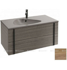 Тумба под раковину Jacob Delafon Nouvelle Vague 100 EB3032-E16 ореховое дерево