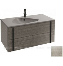 Тумба под раковину Jacob Delafon Nouvelle Vague 100 EB3032-E73 фактурный дуб