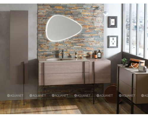 Тумба под раковину Jacob Delafon Nouvelle Vague 145 EB3037-NR2 коричневая кожа