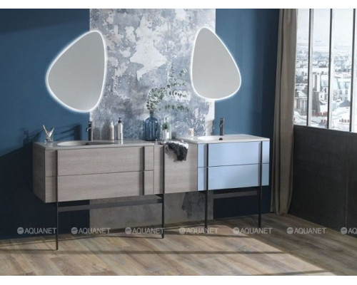 Тумба под раковину Jacob Delafon Nouvelle Vague 145 EB3037-NR2 коричневая кожа