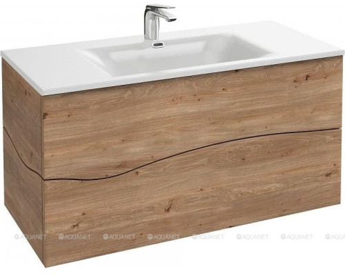 Тумба под раковину Jacob Delafon Sherwood 100 EB1833RU-P6 подвесная натуральный дуб