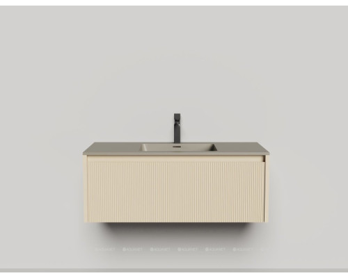 Тумба под раковину Salini Domino 100 27D110F со столешницей