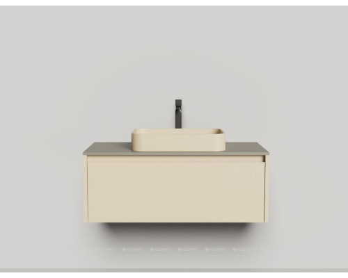 Тумба под раковину Salini Domino 100 27D110IN со столешницей