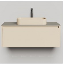 Тумба под раковину Salini Domino 100 27D110 со столешницей