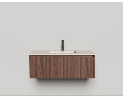 Тумба под раковину Salini Domino 100 27D210INF со столешницей