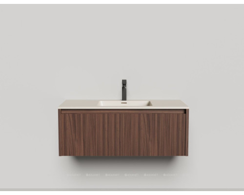 Тумба под раковину Salini Domino 100 27D210ONF со столешницей