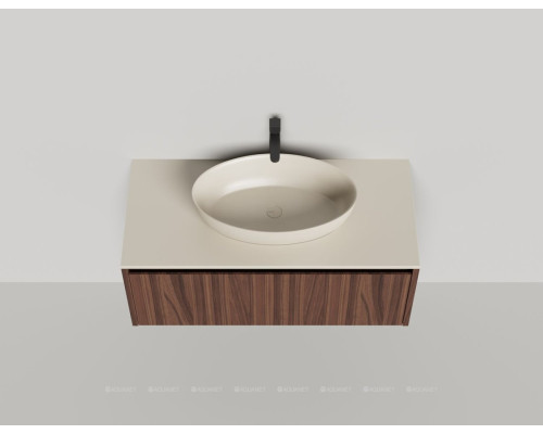 Тумба под раковину Salini Domino 100 27D210ON со столешницей