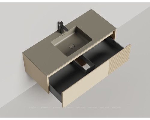 Тумба под раковину Salini Domino 120 27D112IN со столешницей