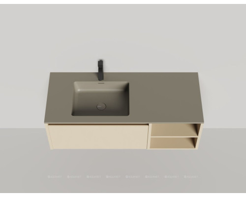 Тумба под раковину Salini Domino 120 27D112ONA со столешницей