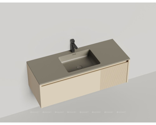 Тумба под раковину Salini Domino 120 27D112ON со столешницей