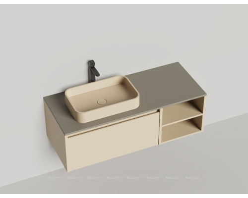 Тумба под раковину Salini Domino 120 27D112 со столешницей