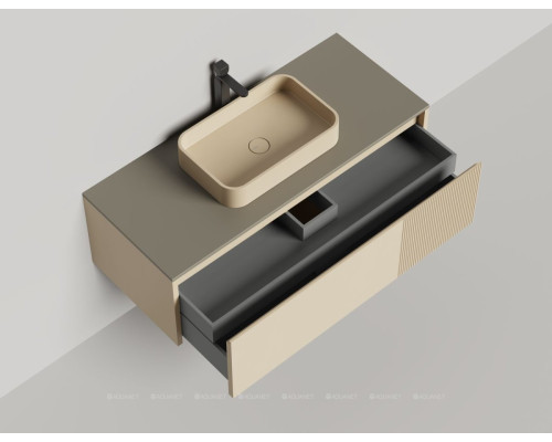 Тумба под раковину Salini Domino 120 27D112 со столешницей