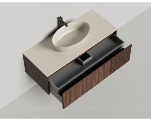 Тумба под раковину Salini Domino 120 27D212INA со столешницей