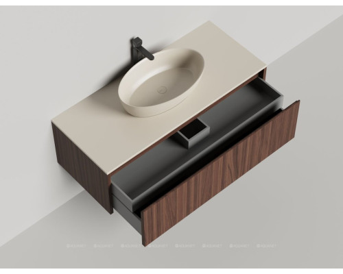 Тумба под раковину Salini Domino 120 27D212INA со столешницей