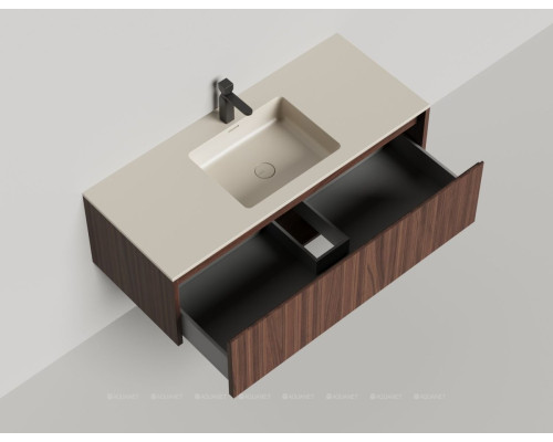 Тумба под раковину Salini Domino 120 27D212IN со столешницей