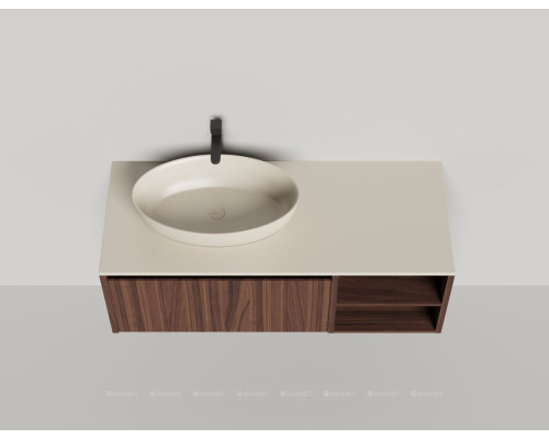 Тумба под раковину Salini Domino 120 27D212IN со столешницей