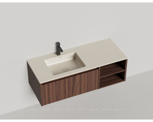 Тумба под раковину Salini Domino 120 27D212 со столешницей