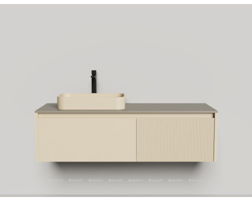 Тумба под раковину Salini Domino 140 27D114IN со столешницей