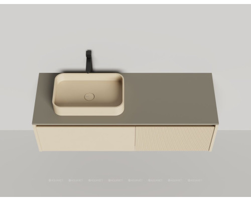 Тумба под раковину Salini Domino 140 27D114 со столешницей