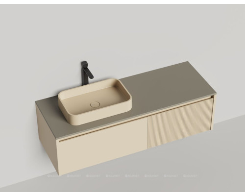 Тумба под раковину Salini Domino 140 27D114 со столешницей