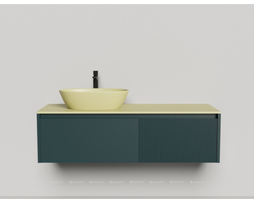 Тумба под раковину Salini Domino 140 27D214 со столешницей