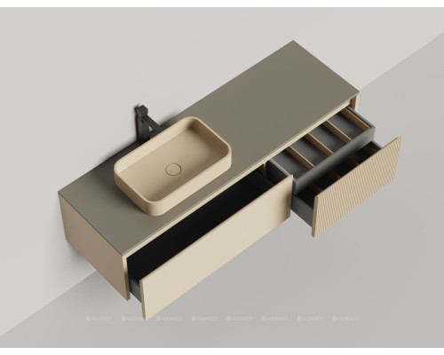 Тумба под раковину Salini Domino 160 27D116IN со столешницей