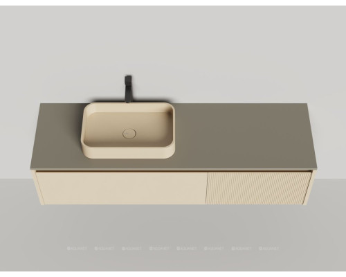 Тумба под раковину Salini Domino 160 27D116IN со столешницей