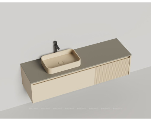 Тумба под раковину Salini Domino 160 27D116 со столешницей