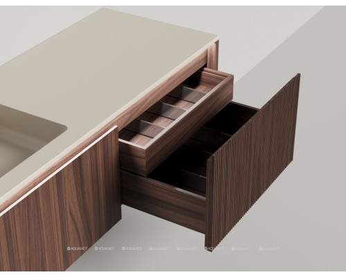 Тумба под раковину Salini Domino 160 27D216IN со столешницей