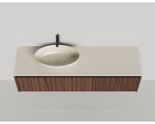 Тумба под раковину Salini Domino 160 27D216 со столешницей