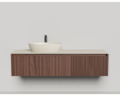 Тумба под раковину Salini Domino 160 27D216 со столешницей