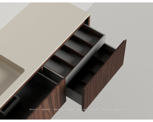 Тумба под раковину Salini Domino 160 27D216 со столешницей