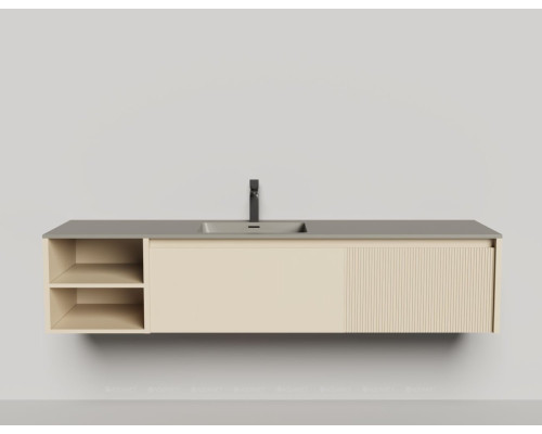 Тумба под раковину Salini Domino 180 27D118INA со столешницей