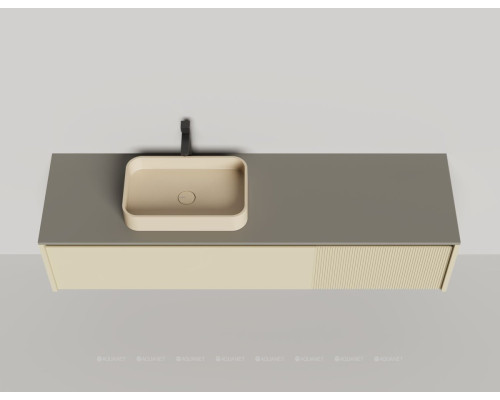 Тумба под раковину Salini Domino 180 27D118ON со столешницей