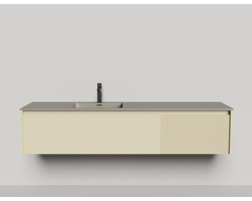 Тумба под раковину Salini Domino 180 27D118ON со столешницей