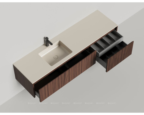 Тумба под раковину Salini Domino 180 27D218 со столешницей