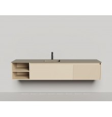 Тумба под раковину Salini Domino 200 27D120DIN со столешницей