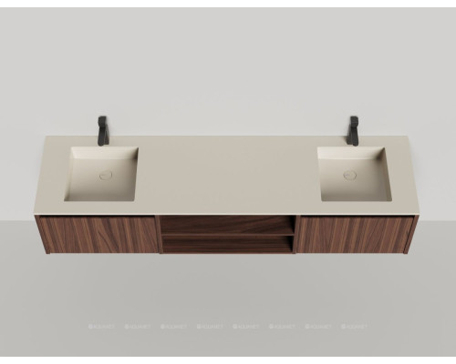 Тумба под раковину Salini Domino 200 27D220AIN со столешницей