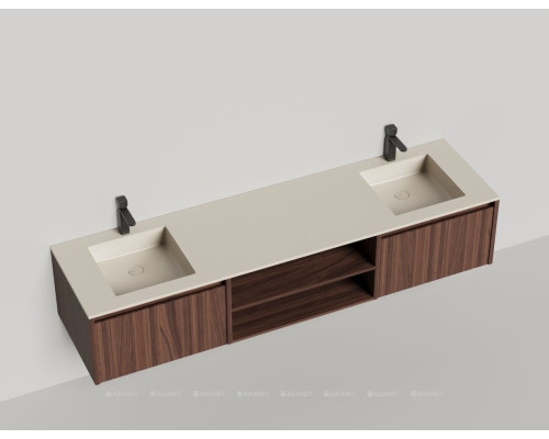 Тумба под раковину Salini Domino 200 27D220AIN со столешницей