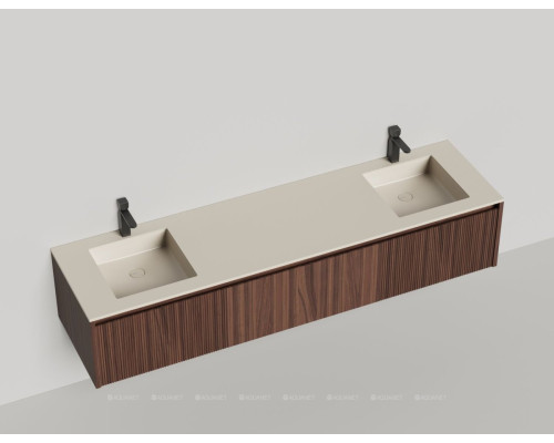 Тумба под раковину Salini Domino 200 27D220AIN со столешницей