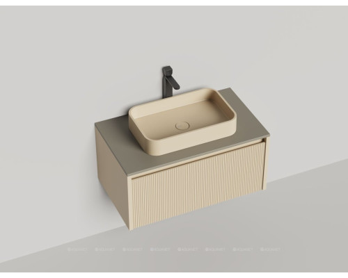 Тумба под раковину Salini Domino 80 27D108F со столешницей